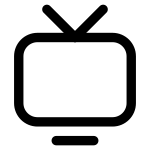 Tv SVG Icon